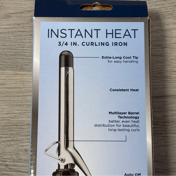 CONAIR Instant Heat 3/4" Curling Iron NEW - Picture 6 of 10